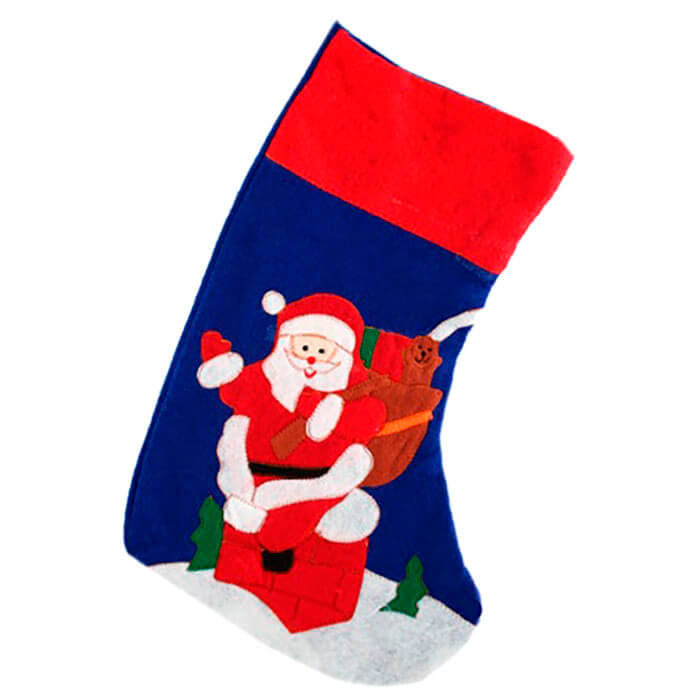 

Украшение новогоднее 47см сноумен носок деда мороза е91157
