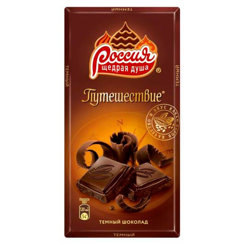 

Шоколад Путешествие 90г темный Nestle