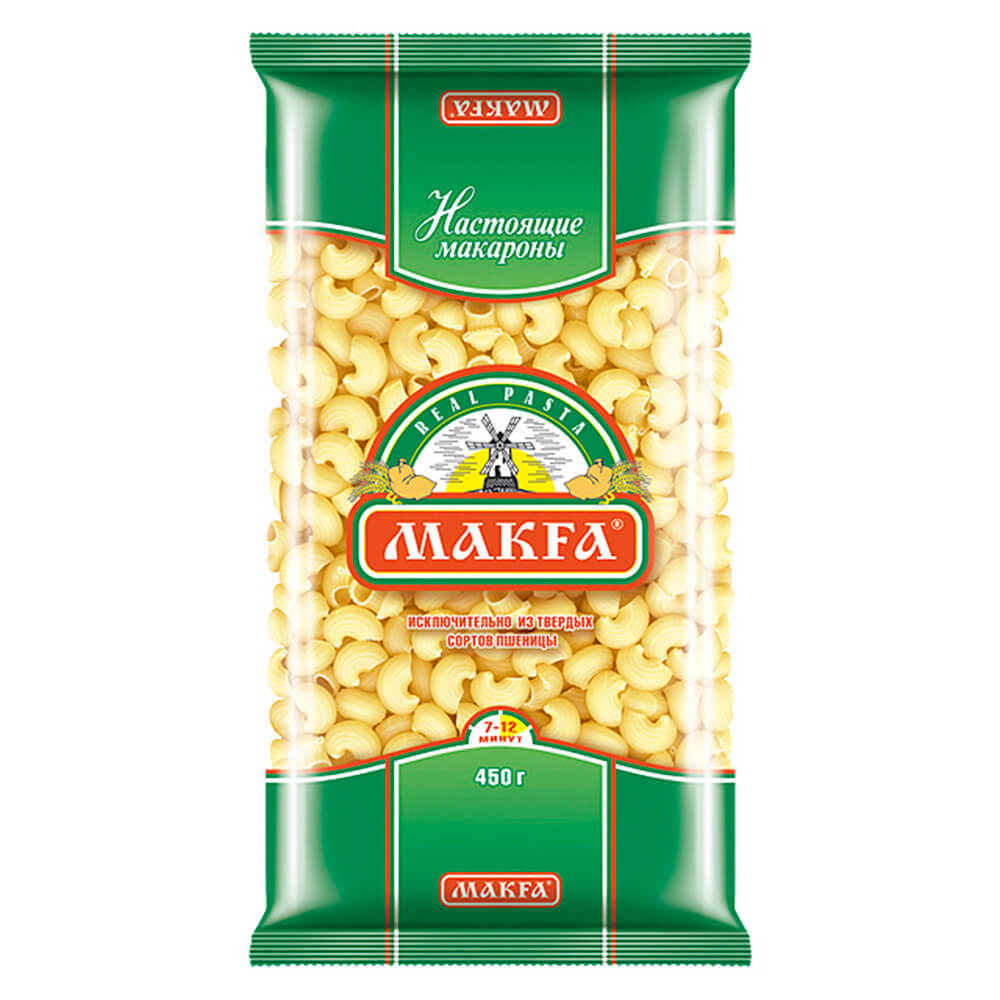 

Макароны Makfa 450г улитки