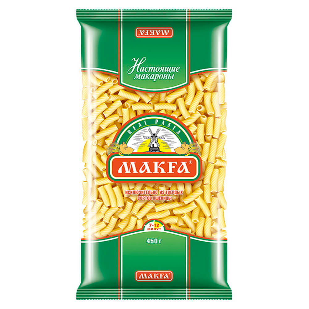 

Макароны Makfa 450г рожки