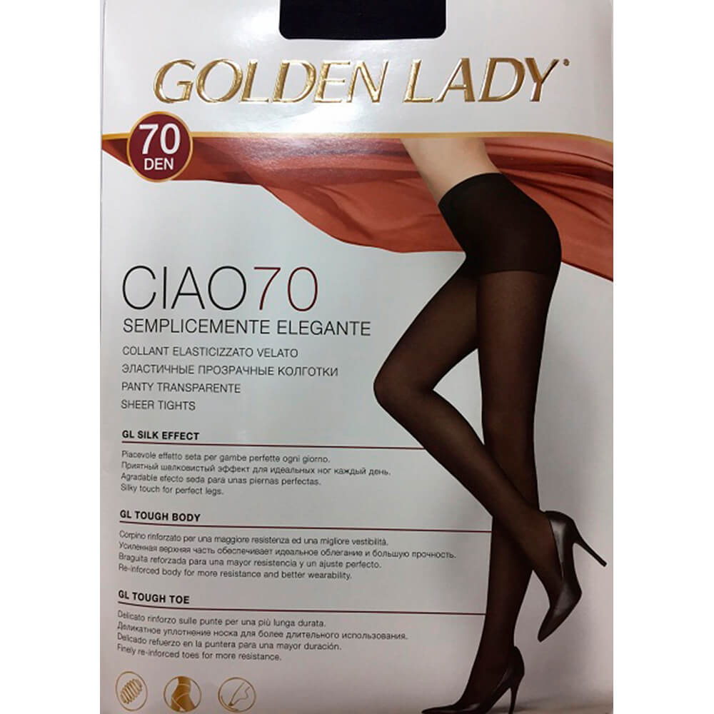 

Колготки Golden Lady Ciao 70 ден неро р.2