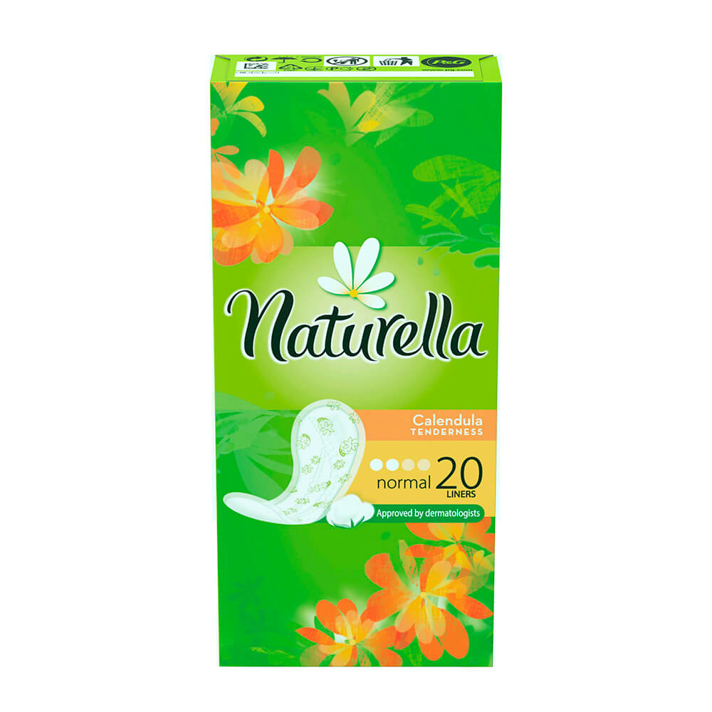 

Прокладки ежедневные Naturella 20шт нормал с ароматом календулы