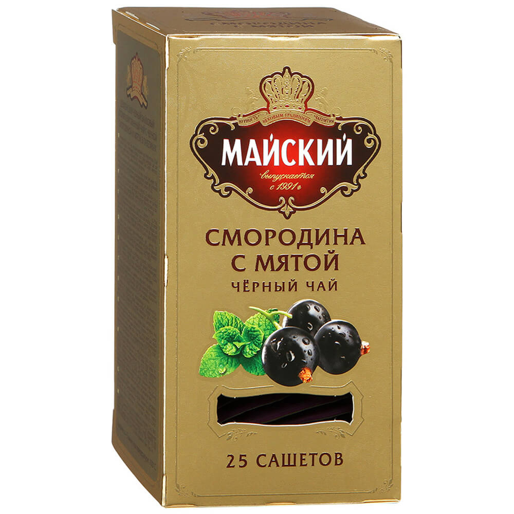 Чай Майский Смородина С Мятой Купить