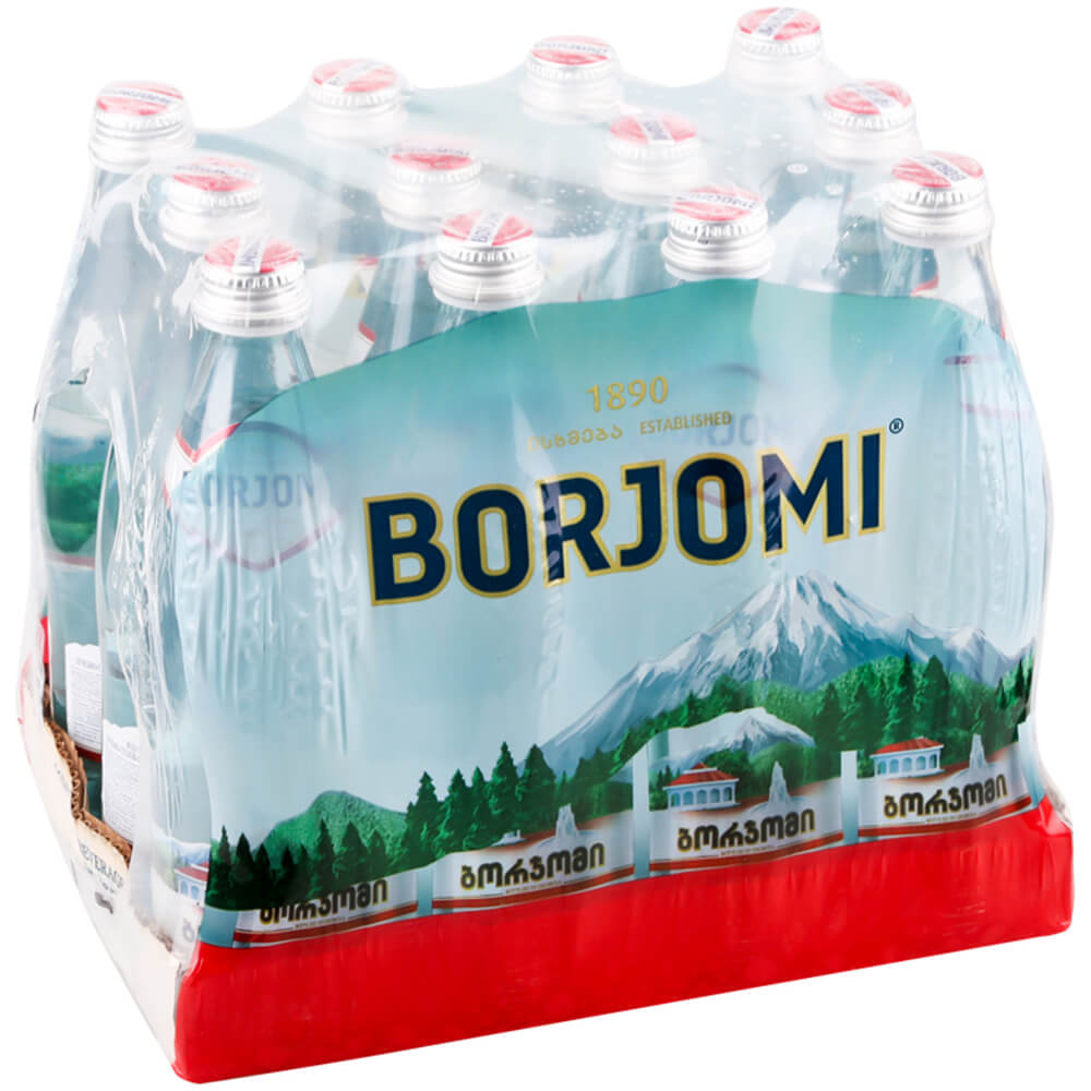 

Минеральная вода Borjomi 0,5л газ ст/б