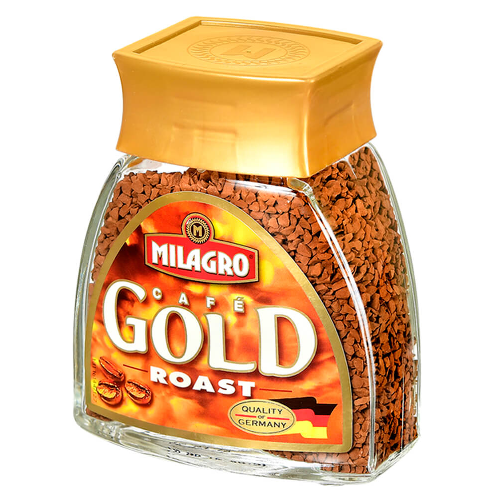 Просто голд. Милагро Голд кофе 95 гр. Milagro Gold Roast кофе растворимый. Милагро Голд Роаст 95 гр. Милагро Голд Роаст кофе растворимый 95.