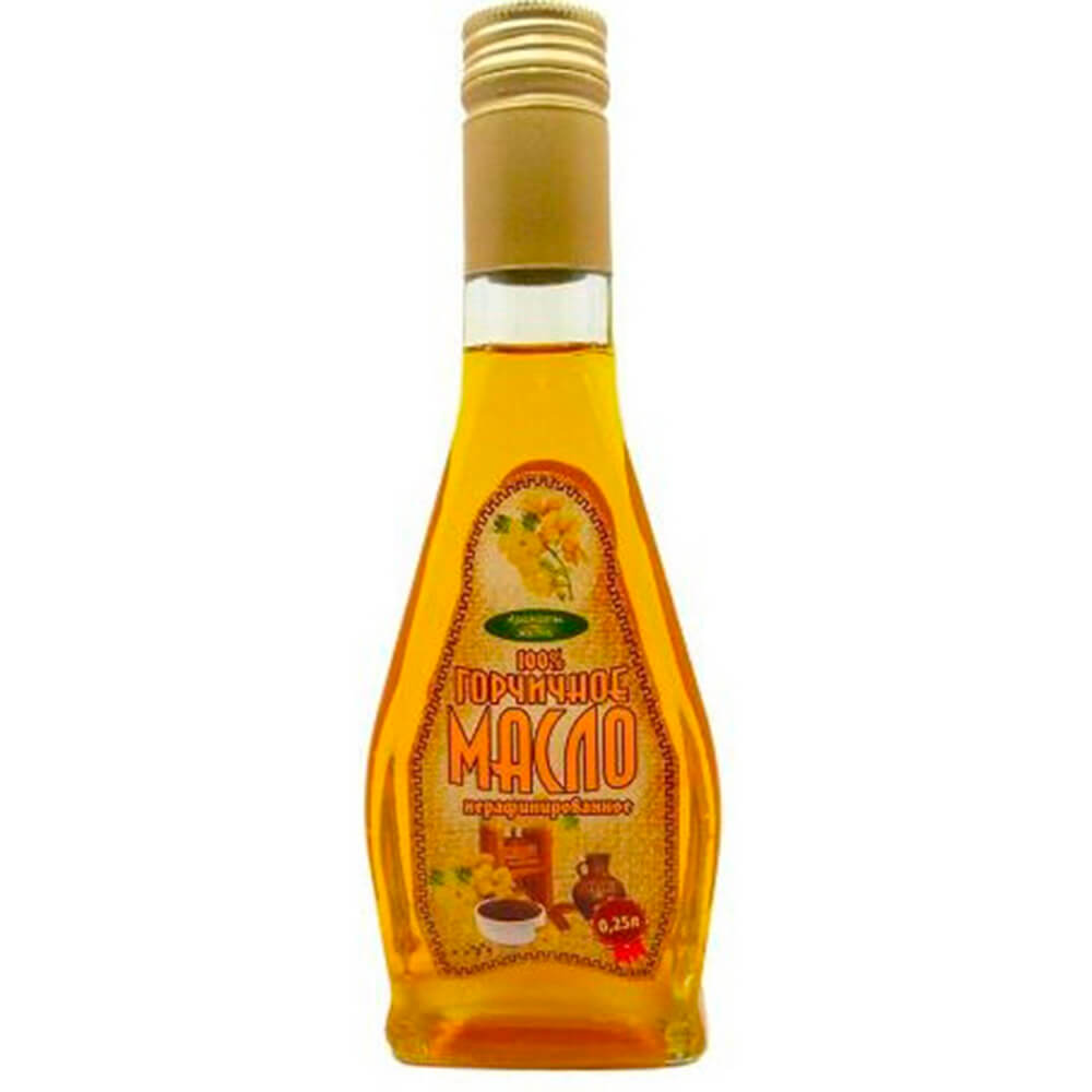 

Масло горчичное Ароматы Жизни 250мл нерафинированное ст/ б