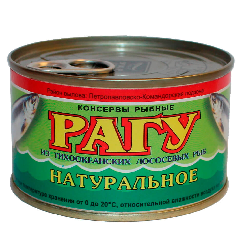 

Рагу из тихоокеанских рыб КитБай натуральное 227г