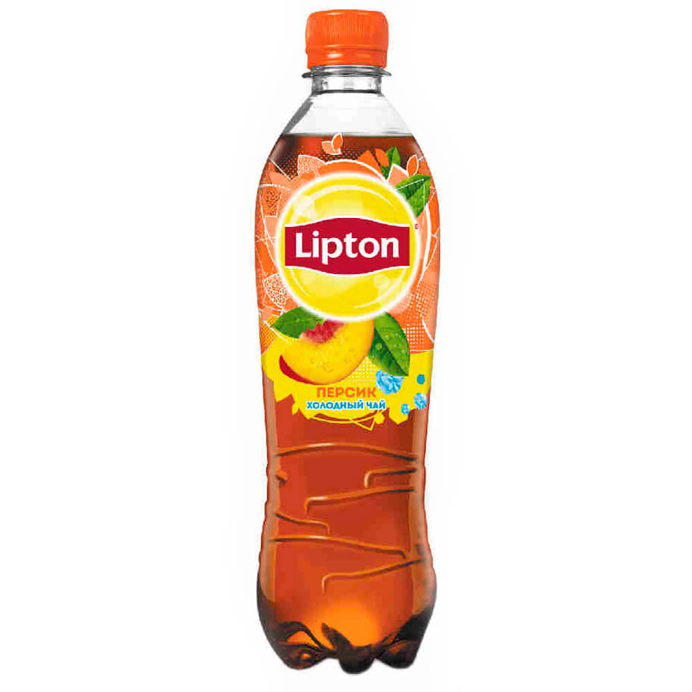 

Напиток холодный чай Lipton 0,5л персик пл/б