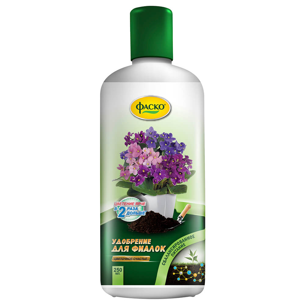 

Удобрение 0,25л фиалка цветочное счастье Фаско уд0202цвс06