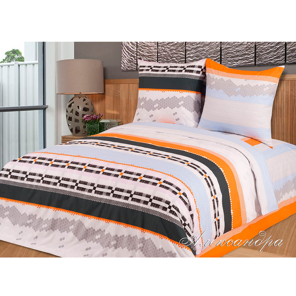 

Комплект постельного белья 2 спальное александра поплин пбп 3