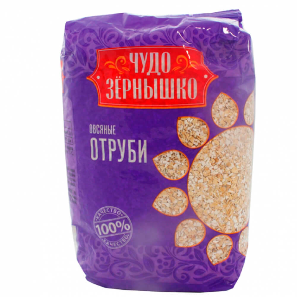 

Отруби Чудо зернышко 450г овсяные
