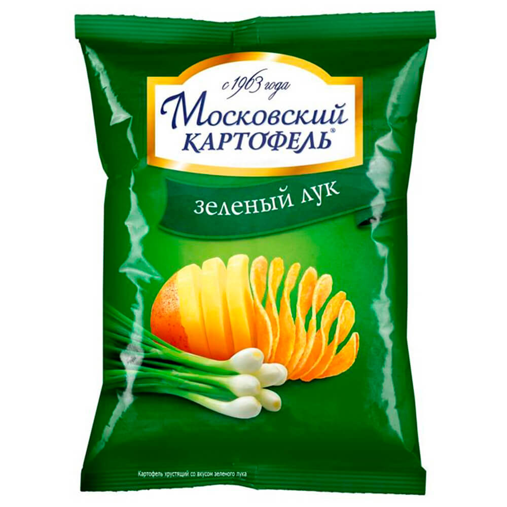 

Чипсы московский картофель 70г с луком