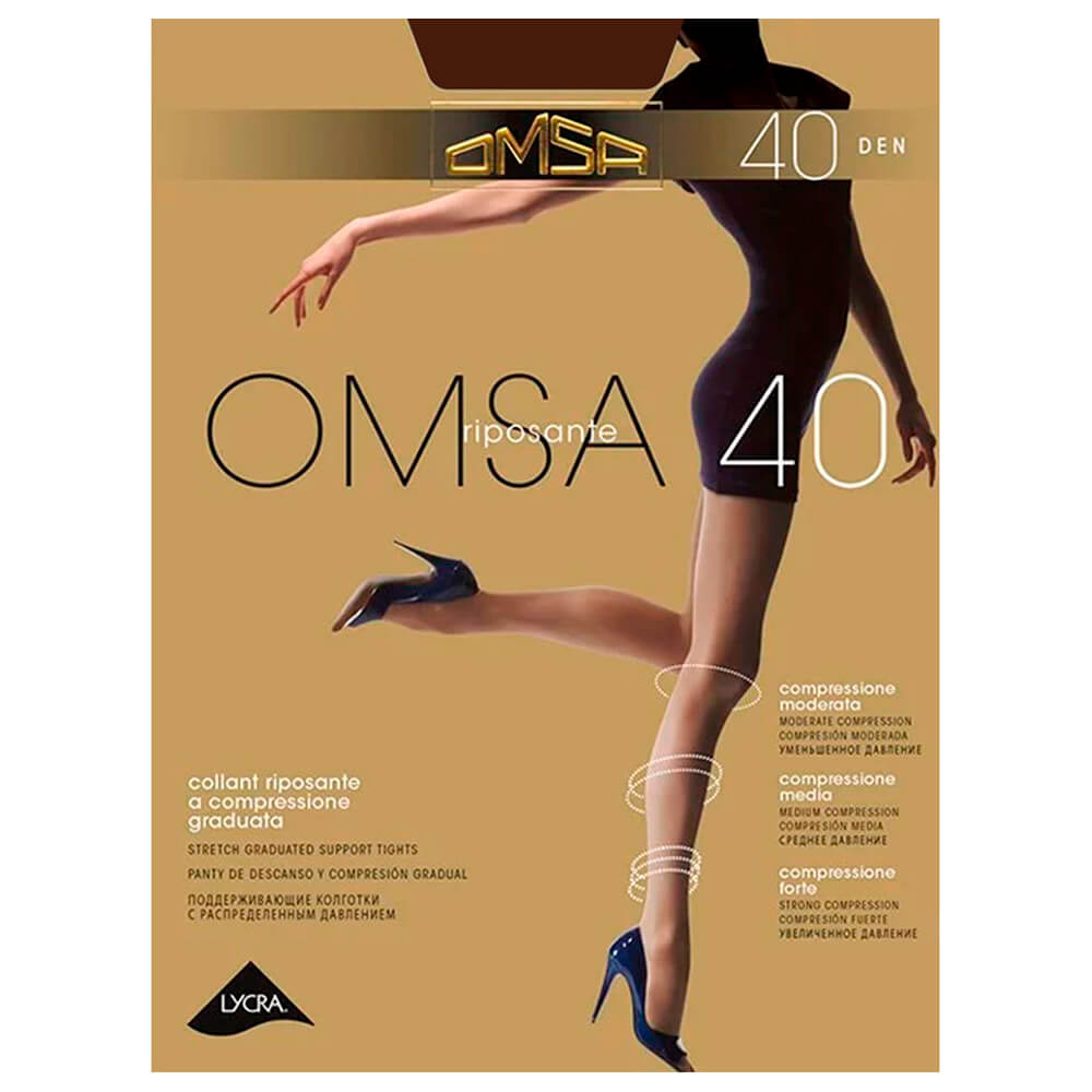 

Колготки женские Omsa Omsa 40 лола р.2