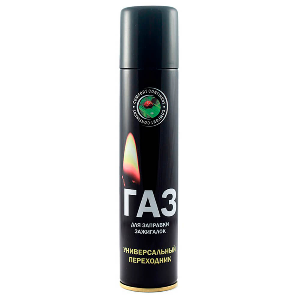 

Газ для заправки зажигалок Continent comfort 145 мл 157813