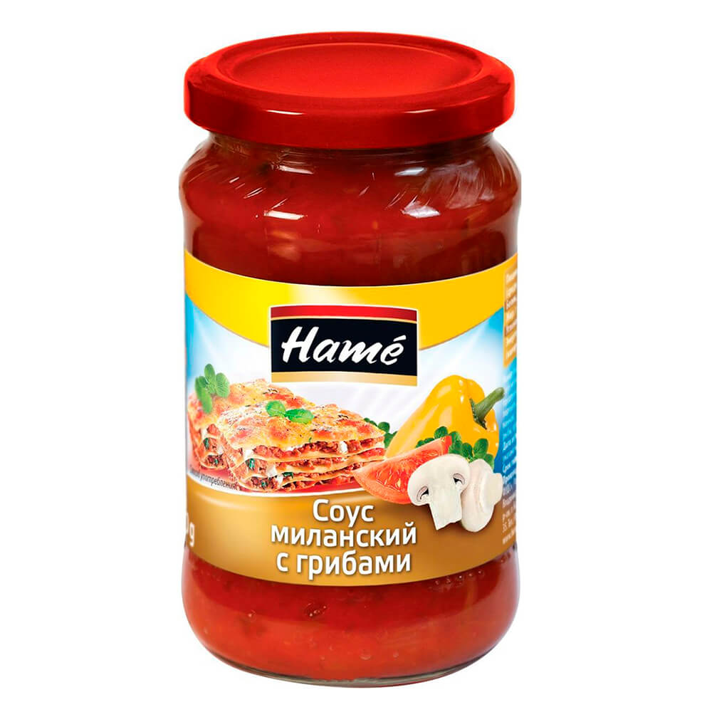 

Соус хаме 350г миланский ст/б