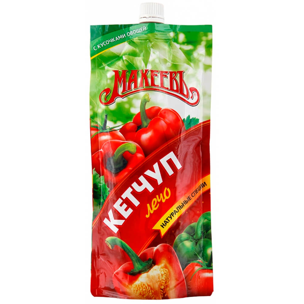 

Кетчуп Махеевъ 260г чили дой-пак