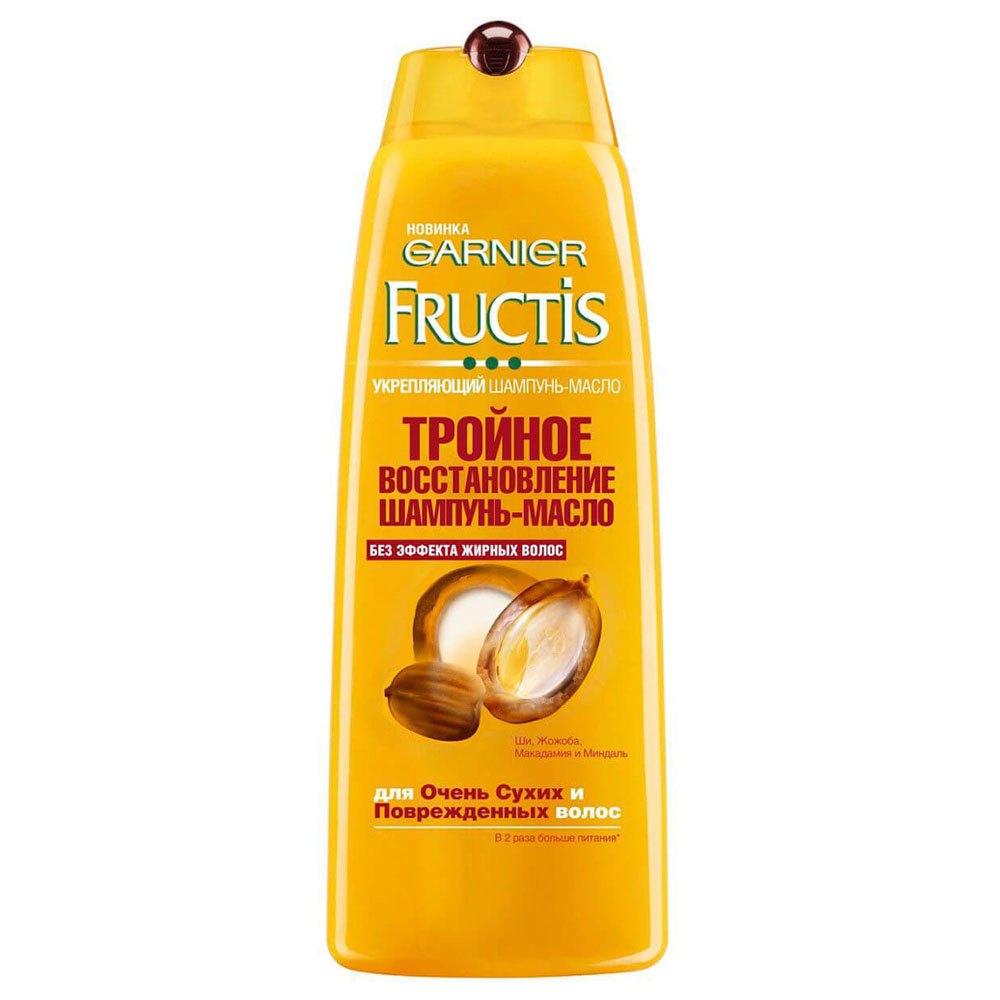 

Шампунь Fructis 250мл тройное восстановление масло