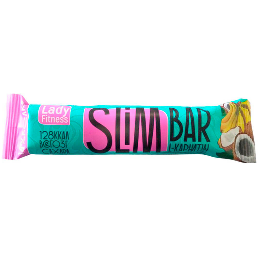 

Батончик Lady Fitness Slim Bar 35г кокос-банан арт снт