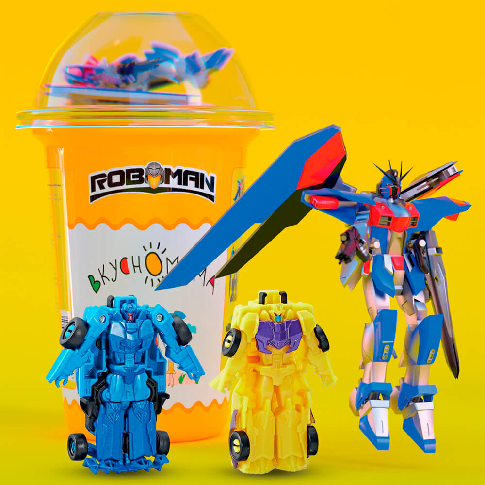 

Воздушный рис в стакане Roboman 70г