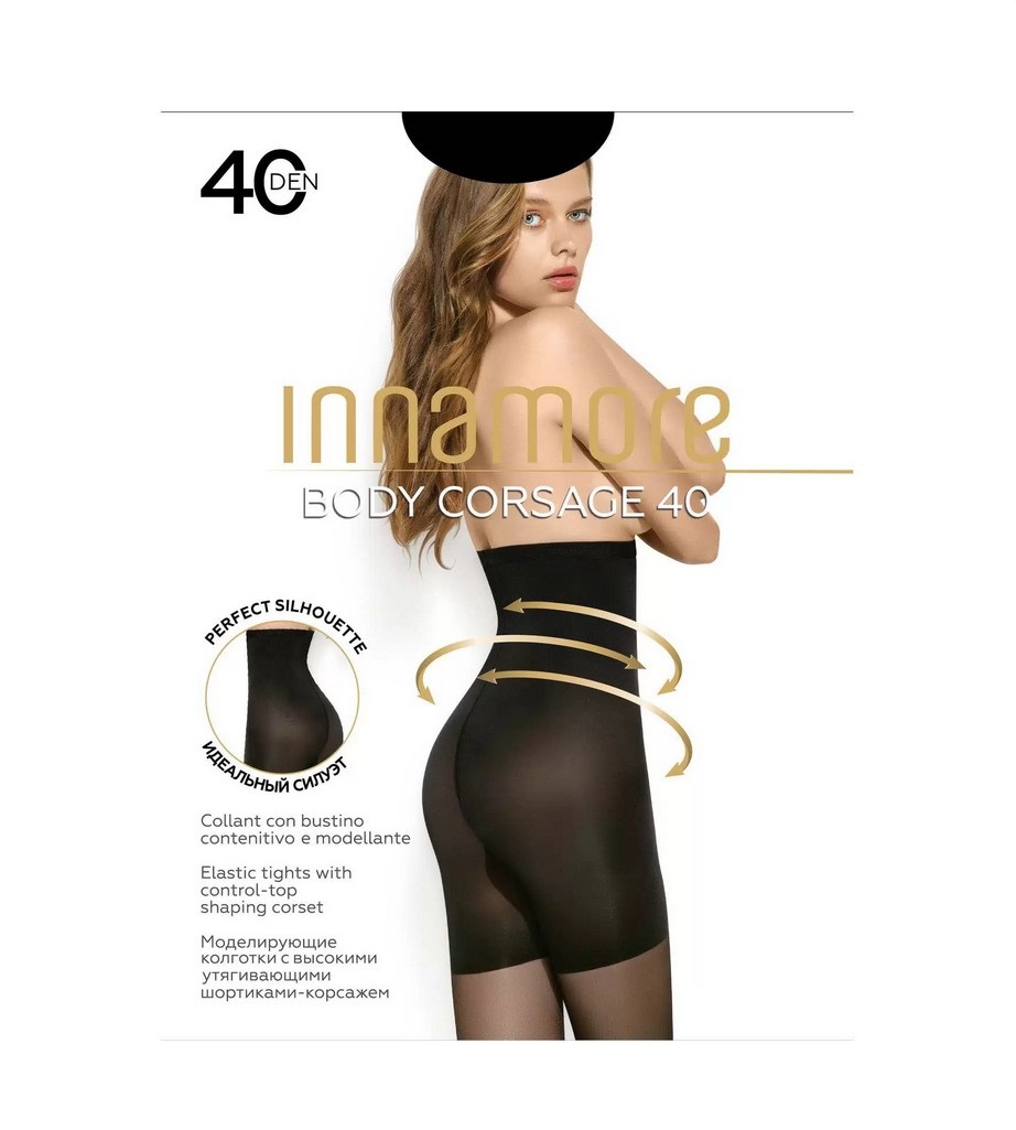 

Колготки женские Innamore Body корсаж 40 ден дайно р. 4