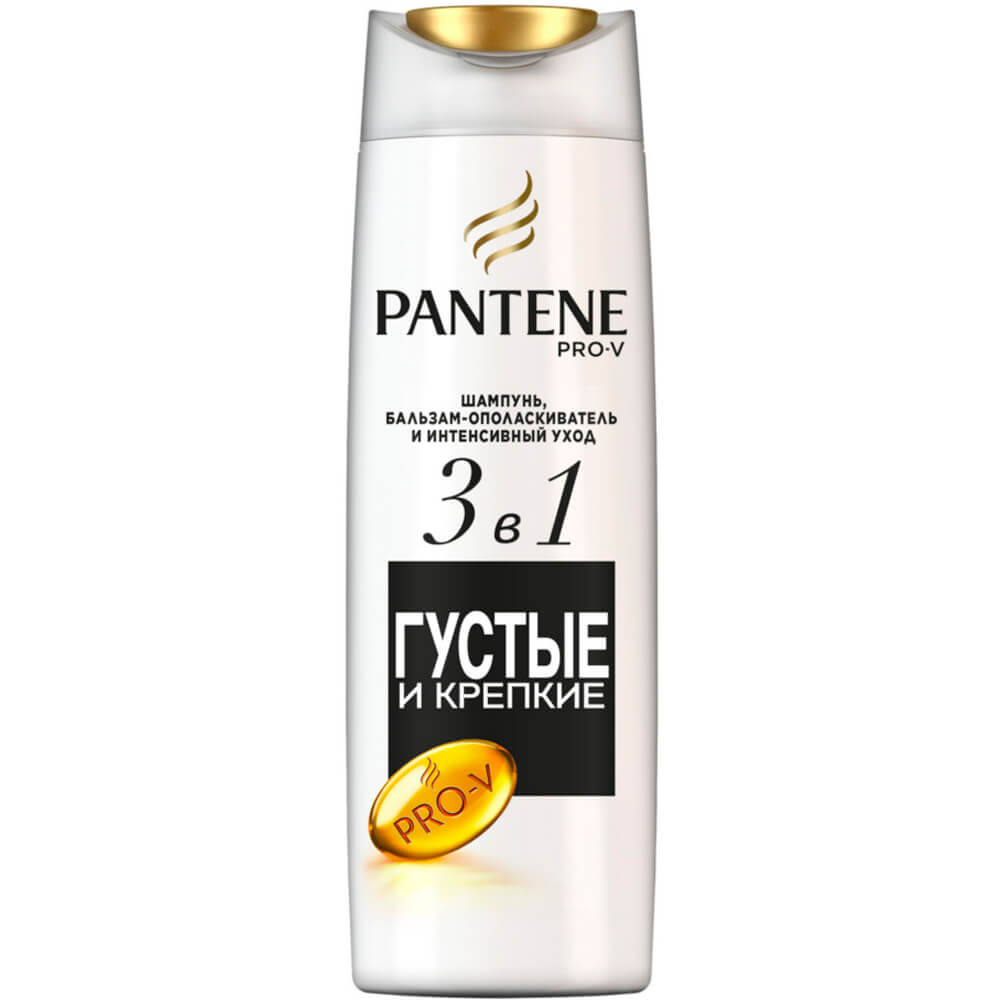 

Шампунь Pantene 90мл 3в1 густые и крепкие