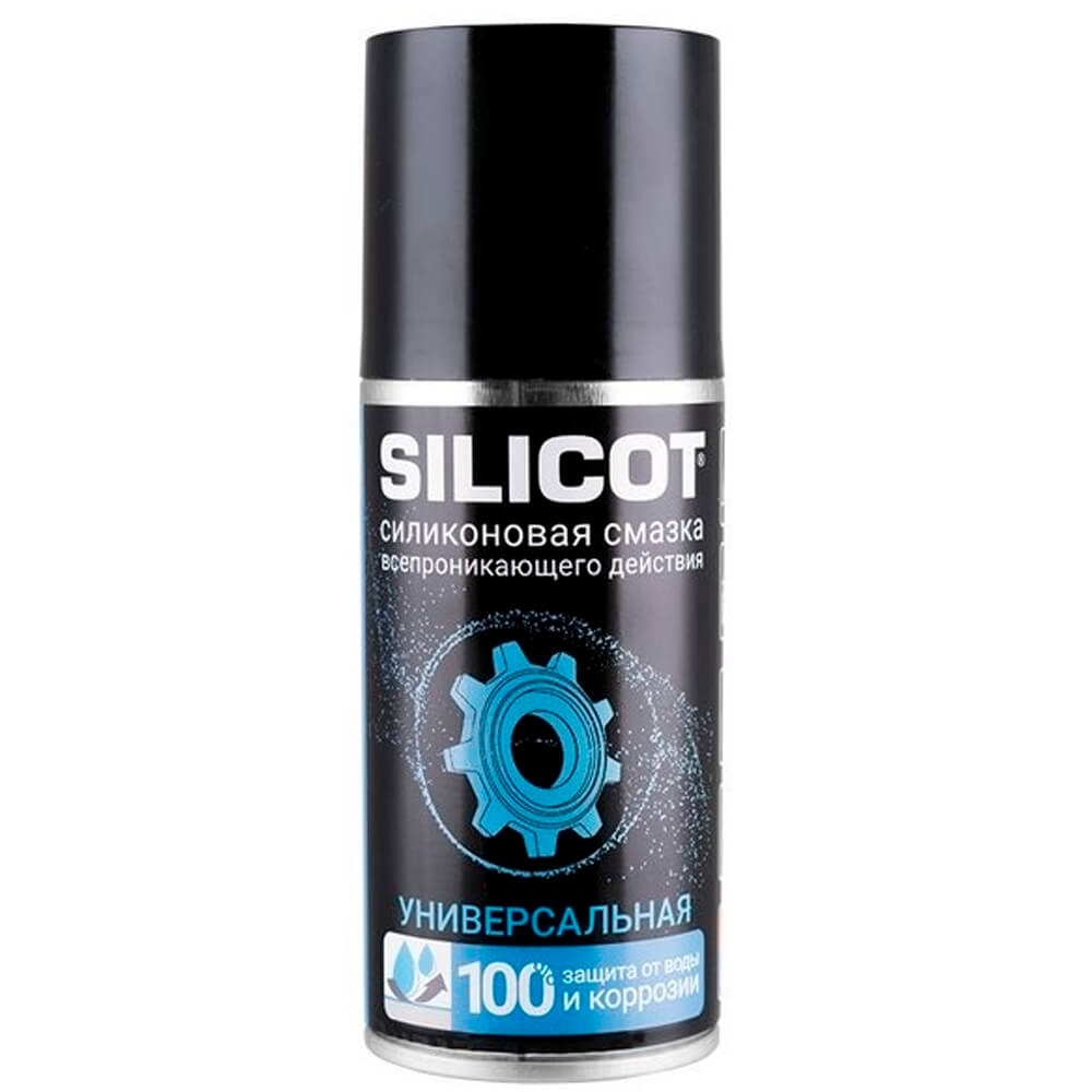 

Силиконовая смазка силикот спрей универсальная 150мл аэрозоль