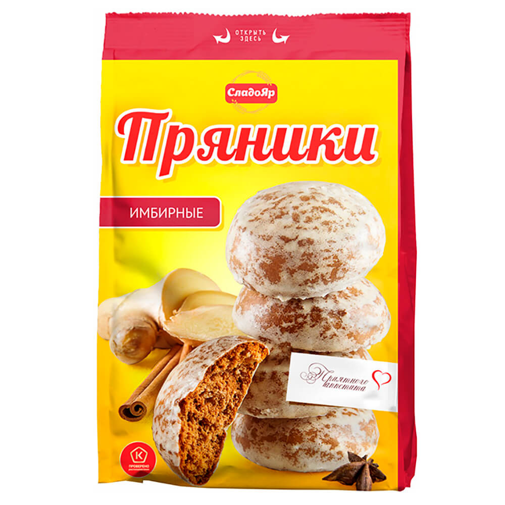 

Пряники имбирные 350г