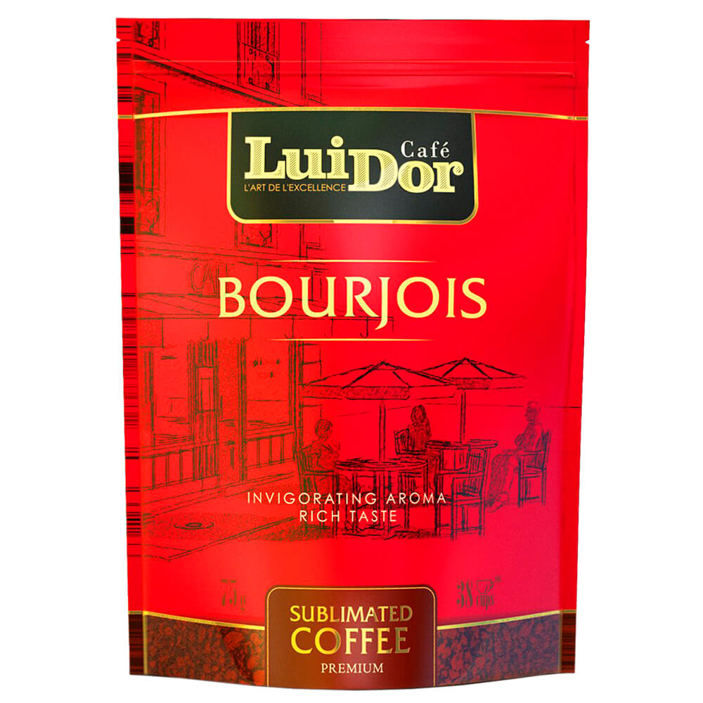 

Кофе Luidor 75г буржуа м/у