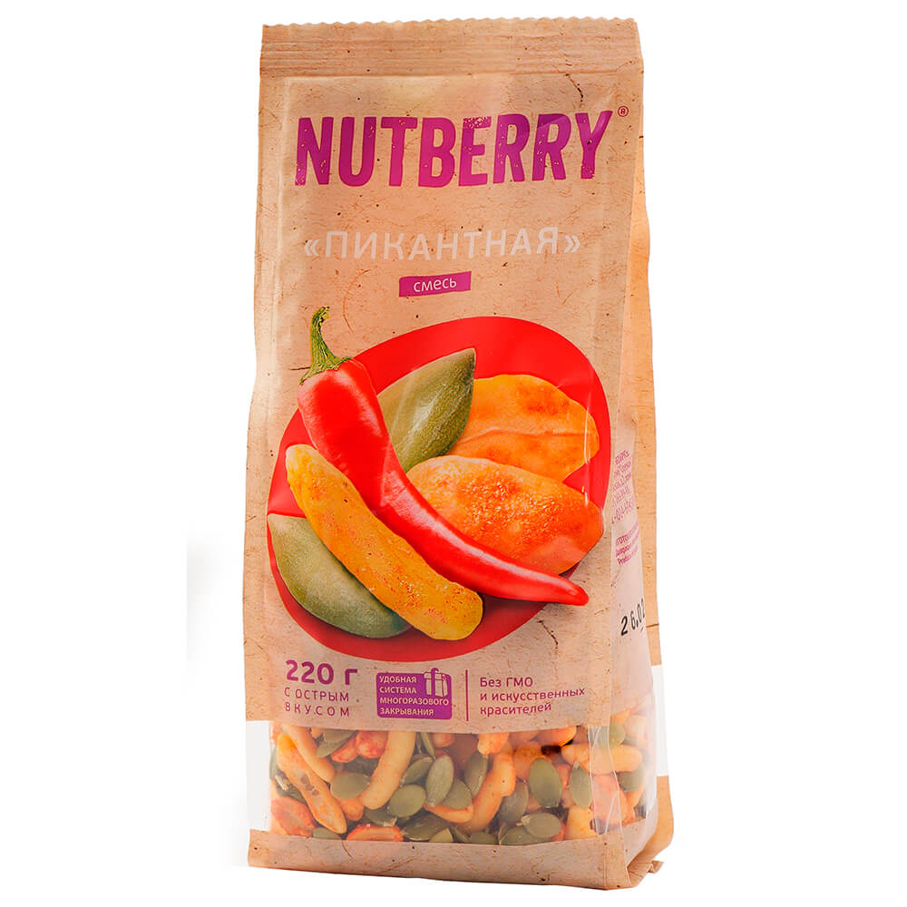 

Смесь пикантная 220г Nutberry