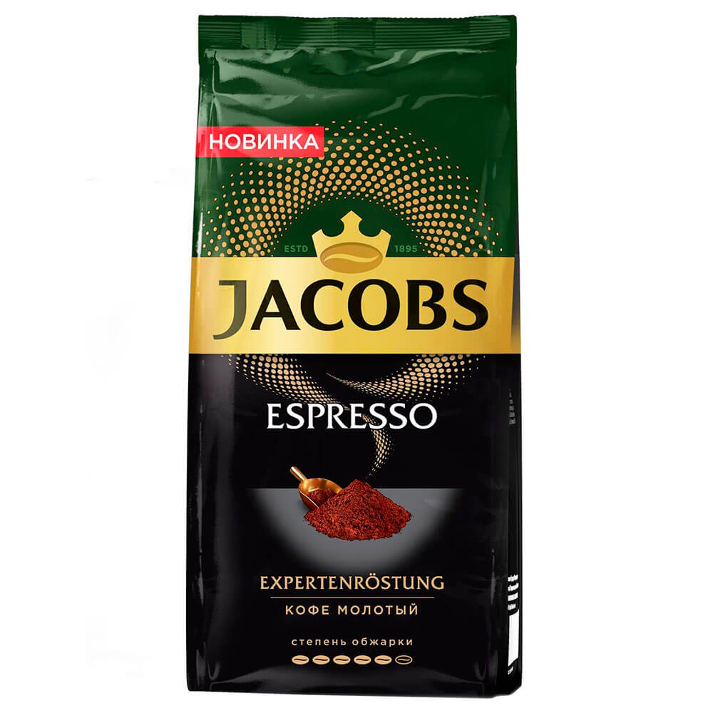 

Кофе Jacobs 230г Espresso молотый м/уп