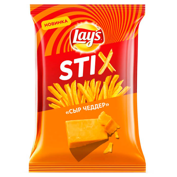 

Чипсы Lay's Sticks 65г чеддер