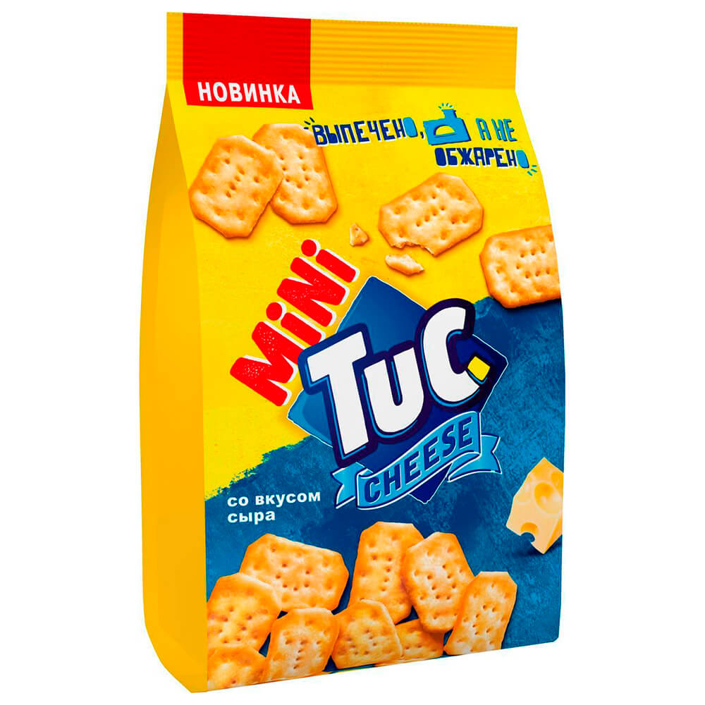 

Крекер TuC мини 100г со вкусом сыра крафт