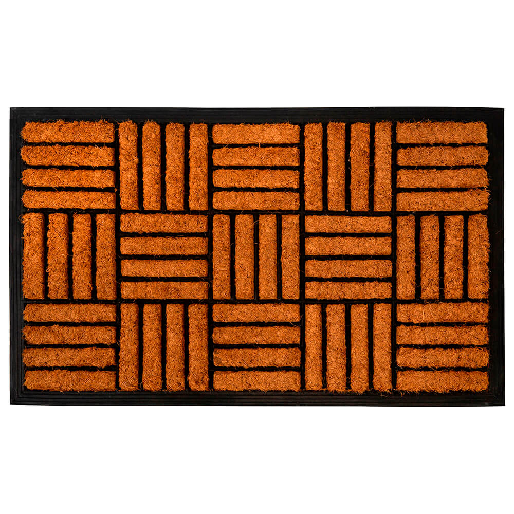 

Коврик придверный 45*75см SunStep паркет кокосовый