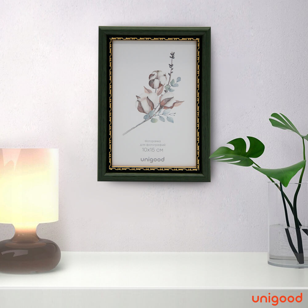 

Фоторамка 10*15см Unigood 3532-b-062