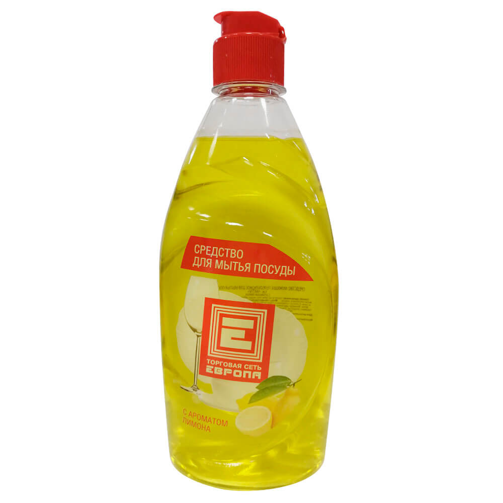 

Средство для мытья посуды Европа 450мл лимон