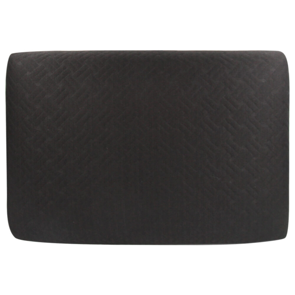 

Подушка Save&Soft для сна 60*40*14см черный с черной гелевой накладкой сумка из нетканного материала