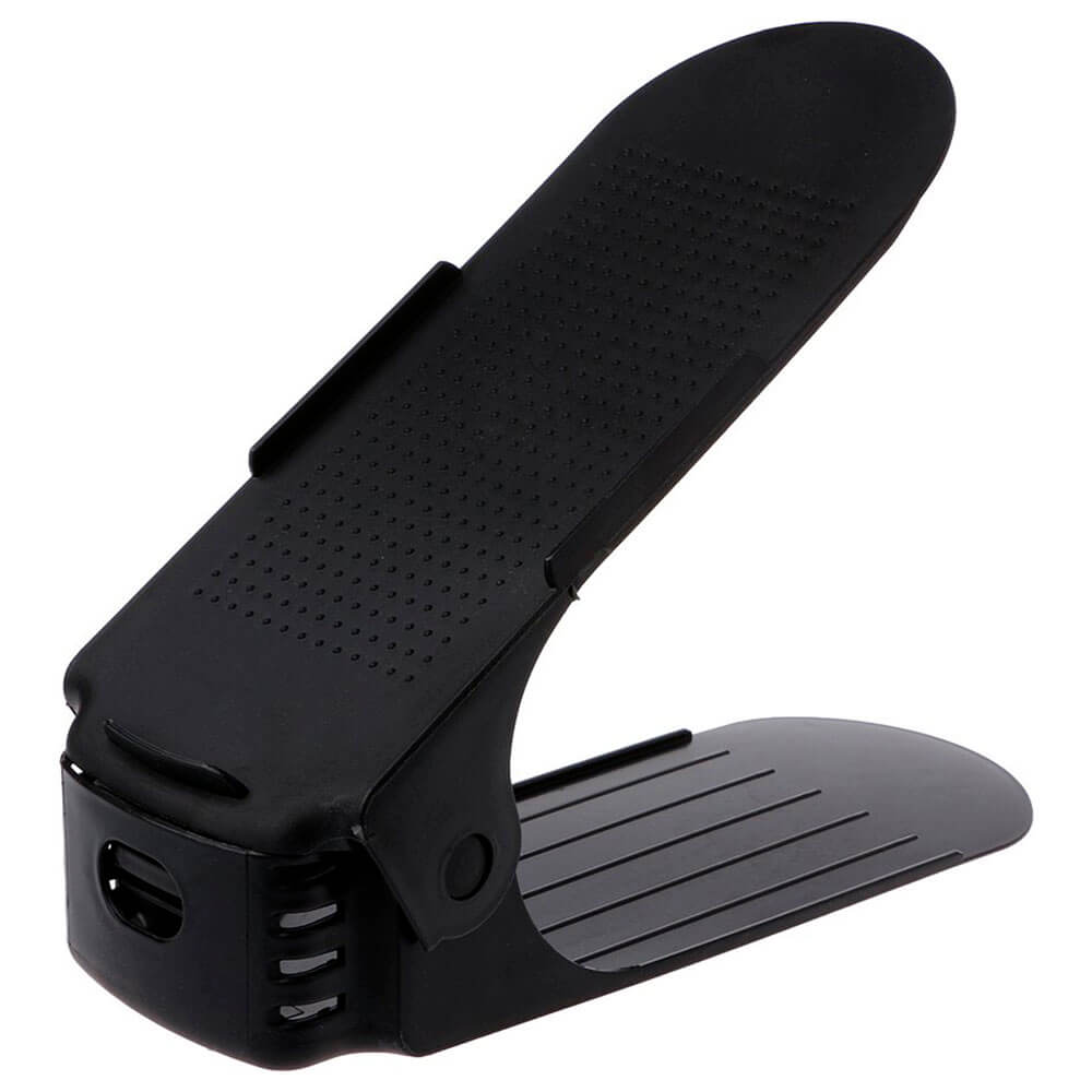 

Органайзер для обуви регулируемый 25*5*18см черный