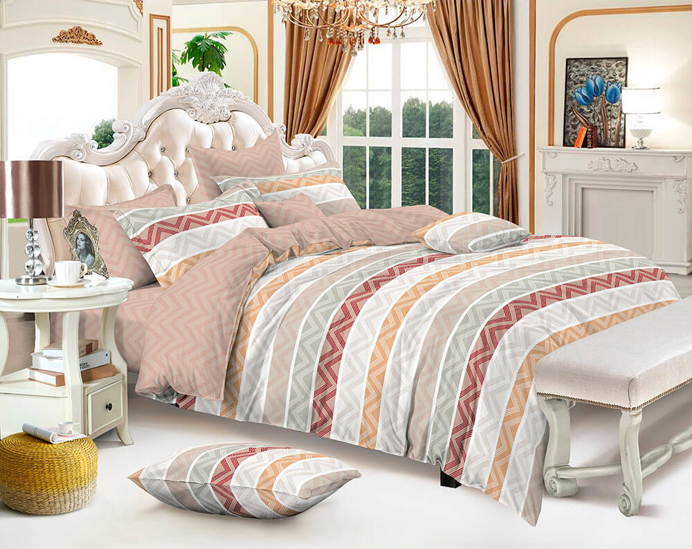 

Комплект постельного белья сатин пигмент Gold Amore Mio 2 спальный размер арт 9319