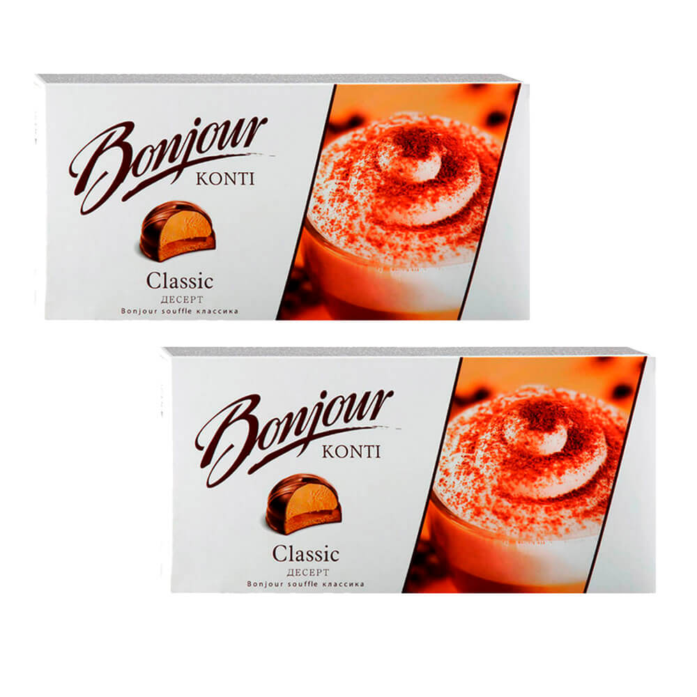 Карта бонжур. Десерт Konti Bonjour 232. Десерт Bonjour souffle классика 232 г. Konti Bonjour souffle Classic суфле 232 г. Десерт Бонжур Конти классика.