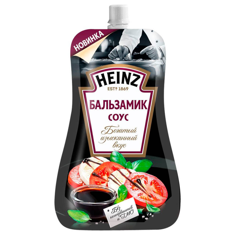 

Соус Heinz 230г бальзамик дой-пак