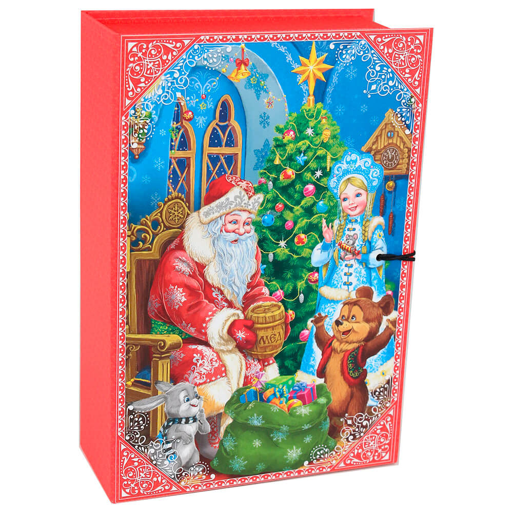 

Коробка-книга Miland Дед мороз и его внучка 13,5*20*6см кн-1657